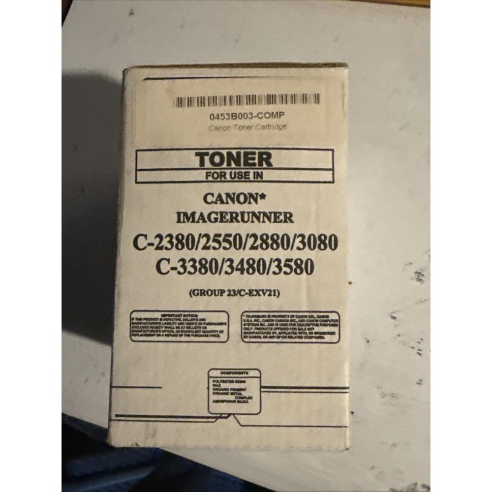 Canon IMAGERUNNER Toner C-2380/2550/2880/3080 C-3380/3480/3580 CYAN‎ - Picture 3 of 3
